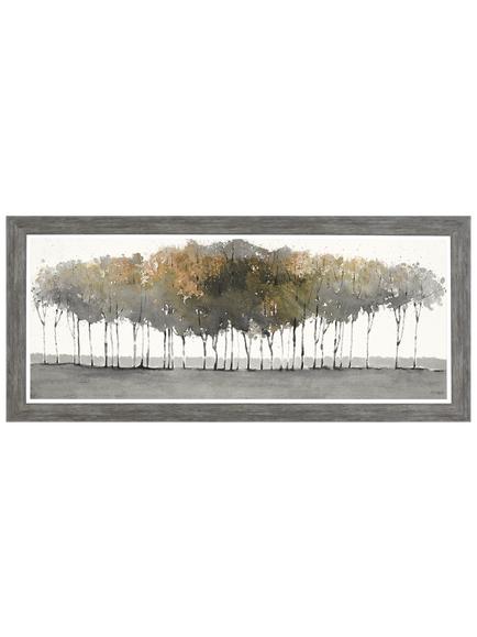 Adelene Fletcher - 'Chorus Line' Embellished Framed Print & Mount, 57 x 129cm, Multi