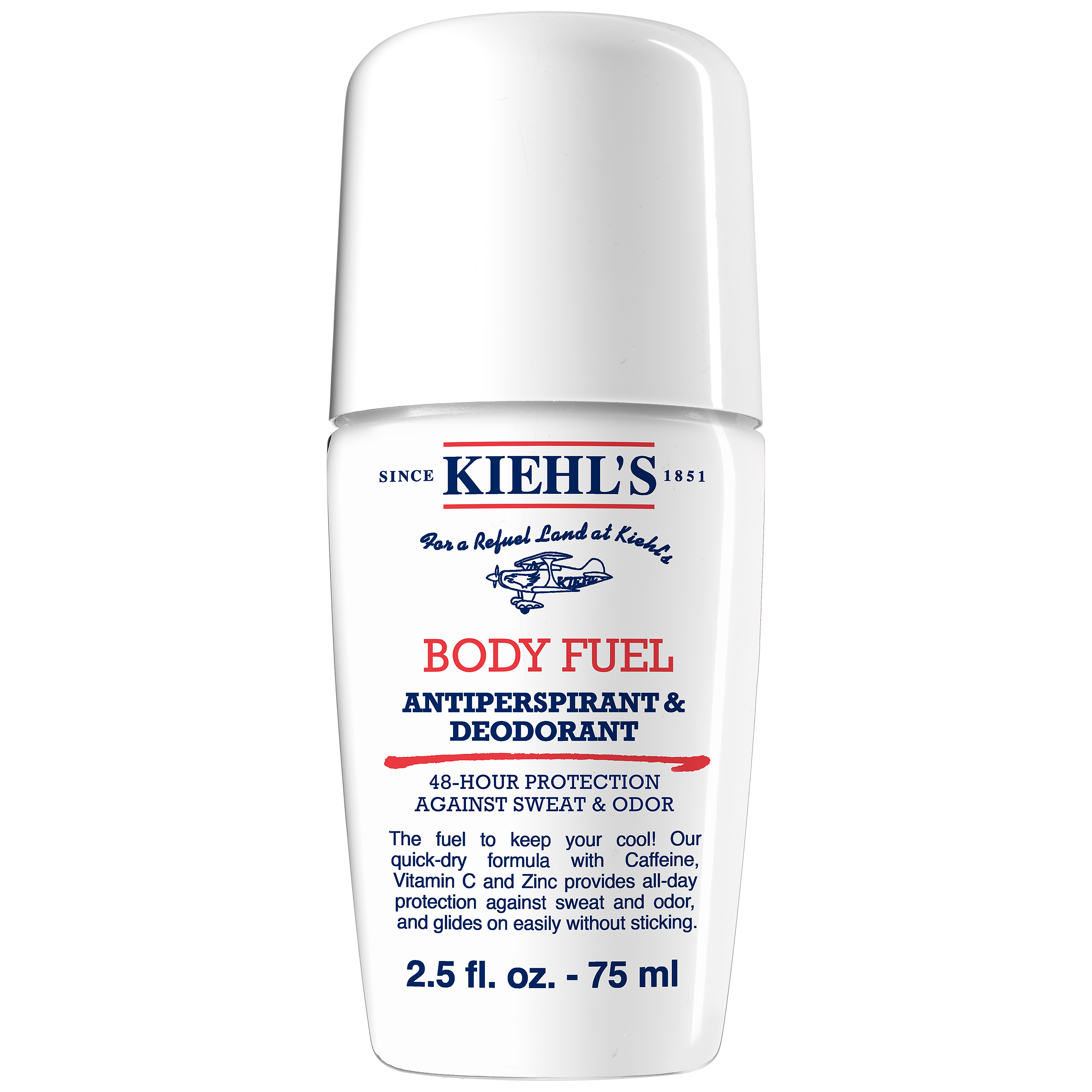 Kiehl's Body Fuel Antiperspirant & Deodorant For Men, 75ml