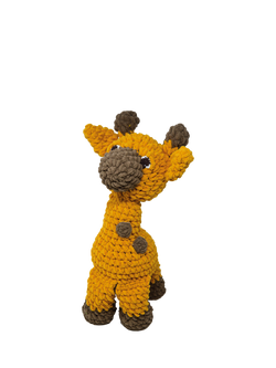 Knitty Critters Geoffrey Giraffe Crochet Kit - view 2, 