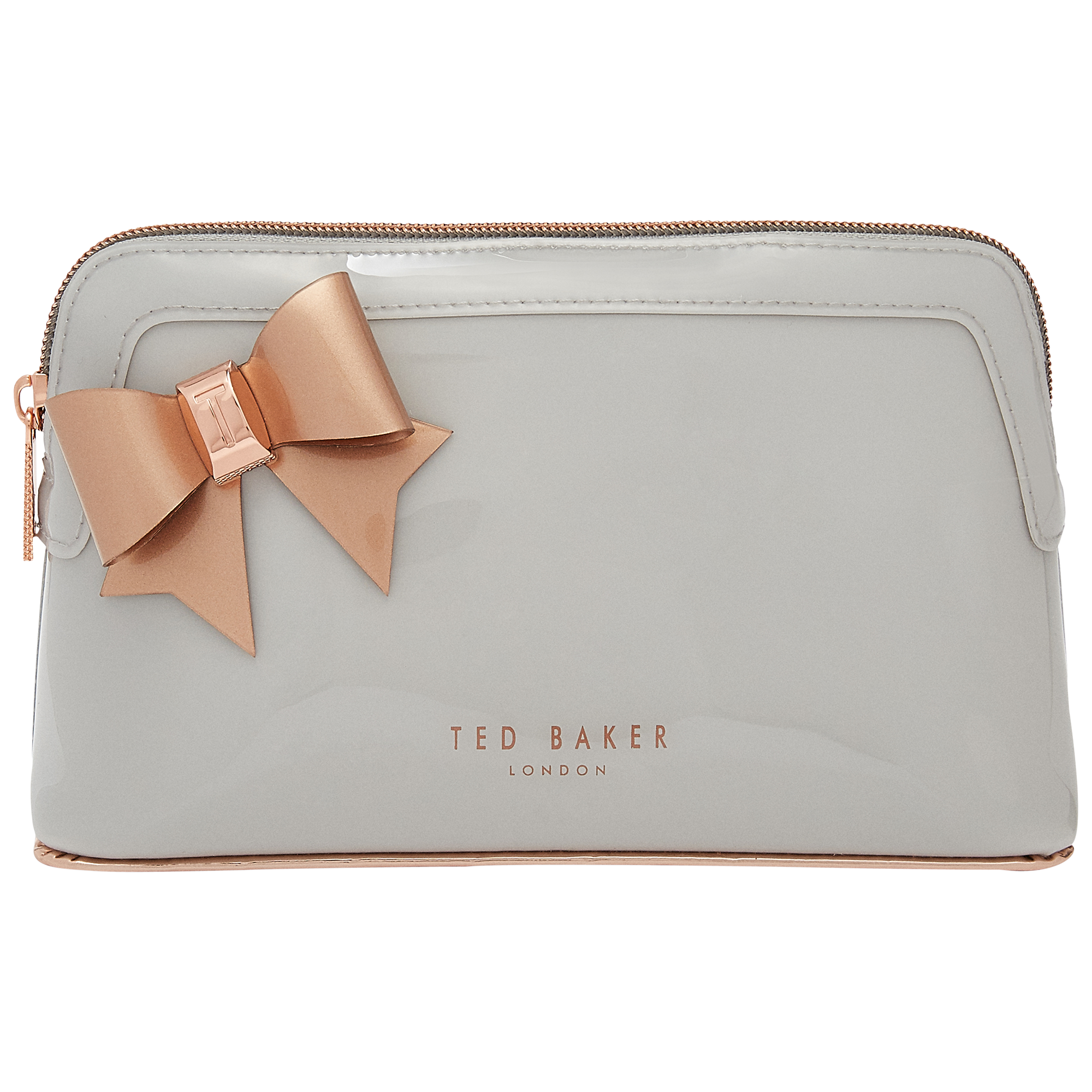 Ted Baker Aubrie Bow Makeup Bag, Grey