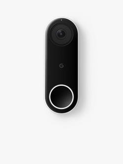 Google Nest Hello Video Doorbell, Black