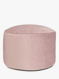 John Lewis Velvet Pouffe