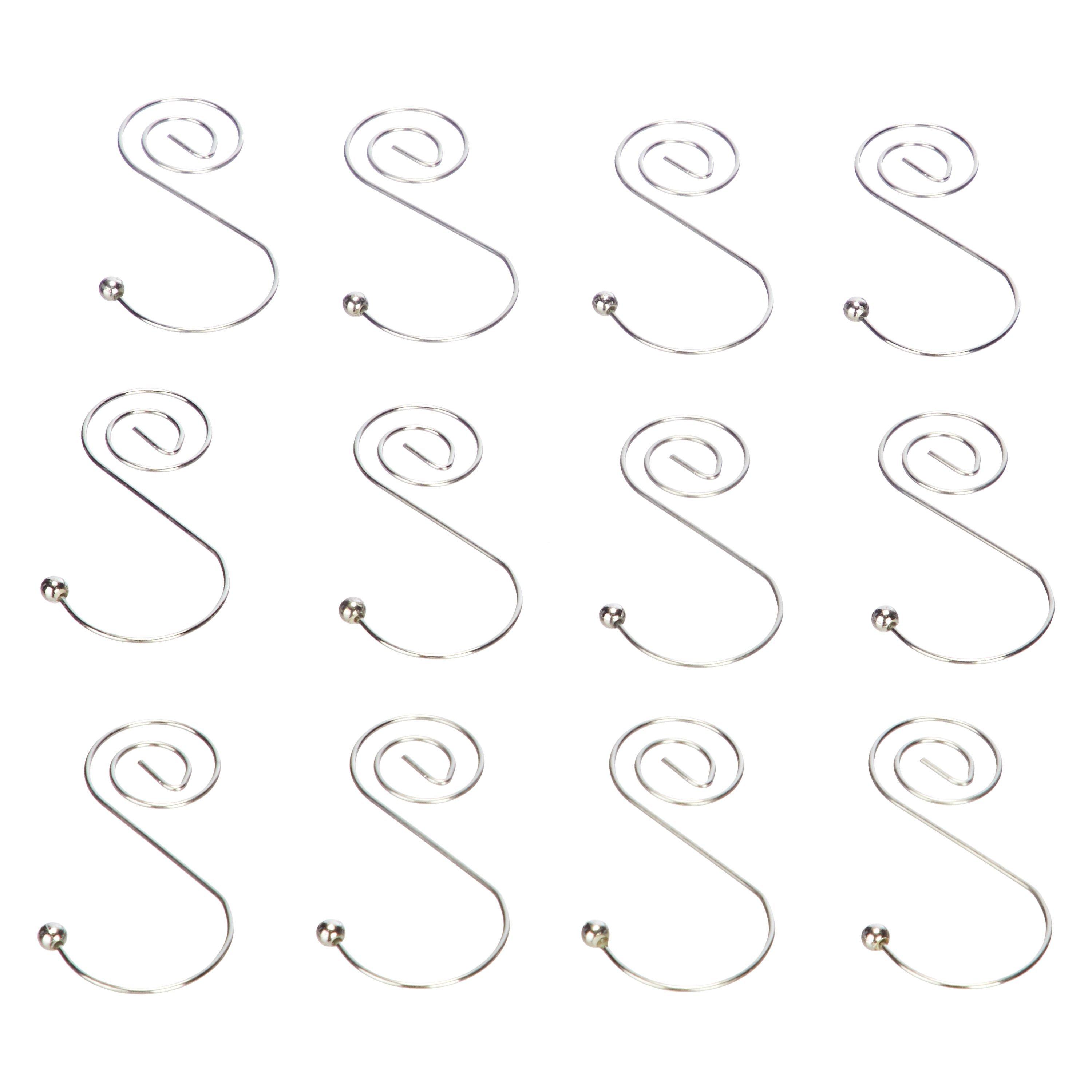 John Lewis & Partners Bauble Hooks, Pack of 12