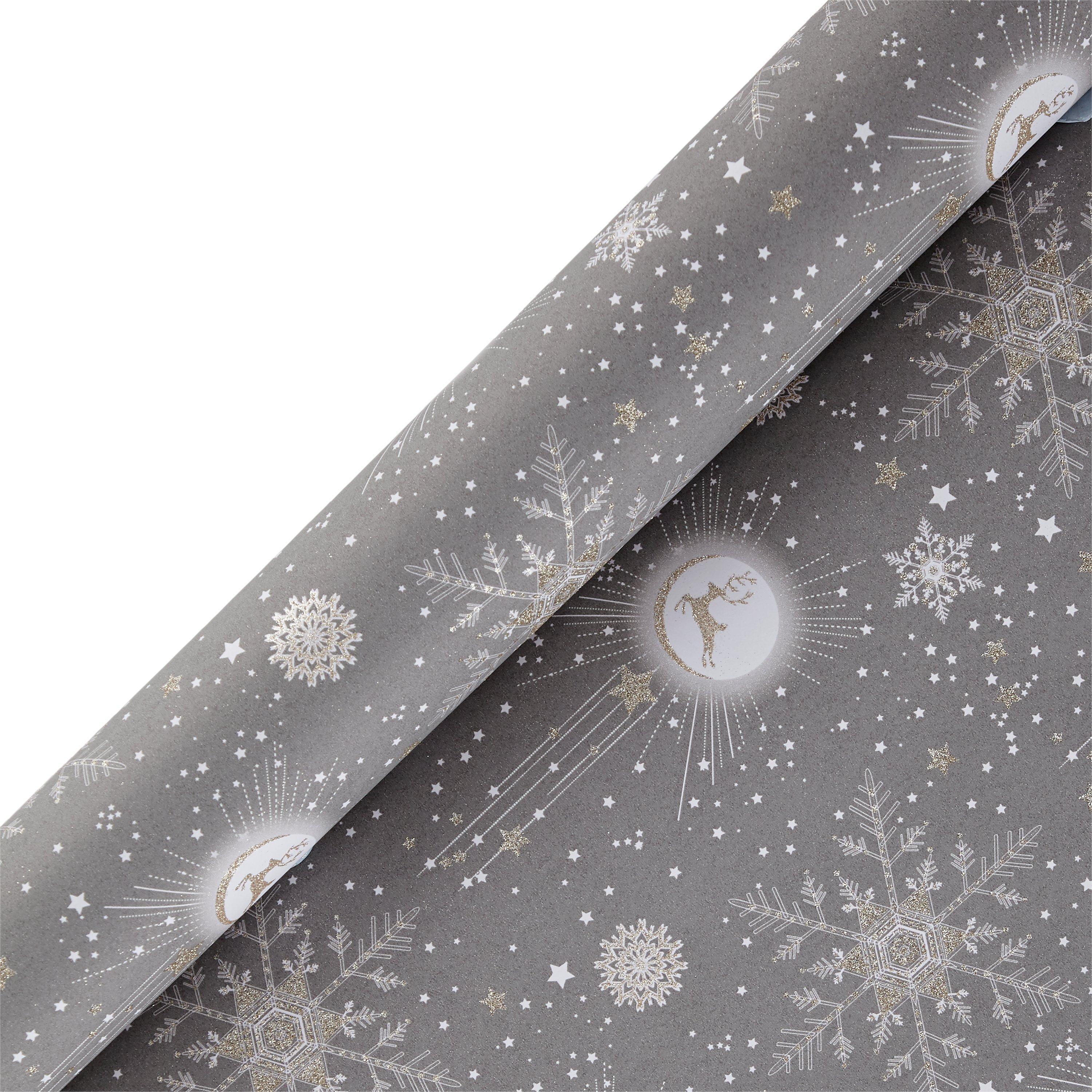 Five Dollar Shake Snowflake Gift Wrap, 2m
