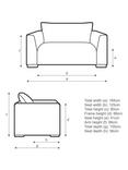 John Lewis Tokyo Medium 2 Seater Sofa