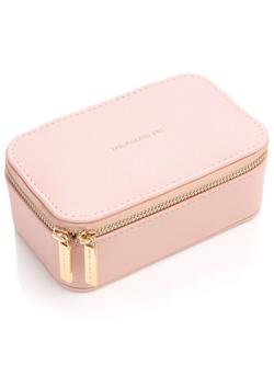 Estella Bartlett Treasure Me Zipped Jewellery Box, Blush, Blush