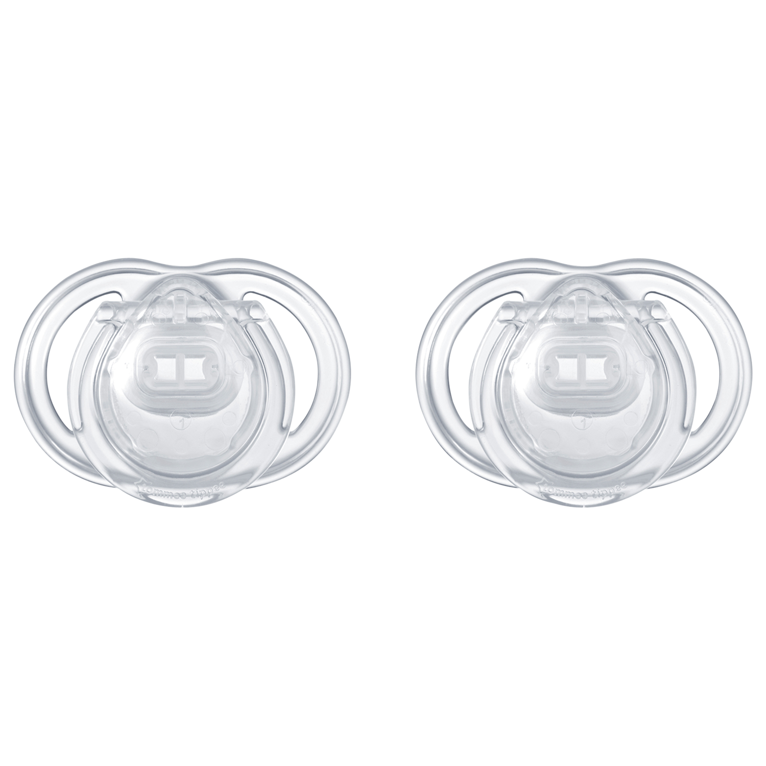 Tommee Tippee Orthodontic Daytime Soother, 0-2 months, Pack of 2
