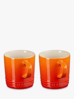Le Creuset Stoneware Mugs, 350ml, Set of 2 - view 2, Volcanic