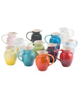Le Creuset Stoneware Breakfast Jug, 600ml - view 2, Volcanic