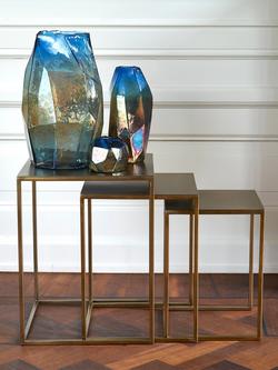 pols potten Graphic Luster Vase, Medium, H30cm, Metallics - view 2, Metallics