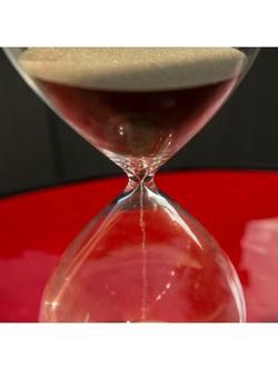 pols potten Hourglass Ball Sandglass, Large, Gold - view 2, Gold