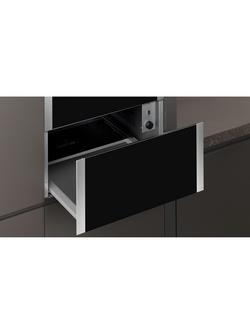 Neff N50 N1AHA02N0B Warming Drawer, Stainless Steel/Black - view 2, Stainless Steel/Black