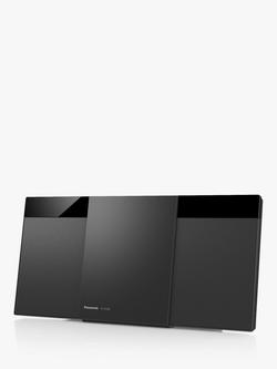 Panasonic SC-HC302 Bluetooth DAB+ Micro Hi-Fi System, Black - view 2, Black