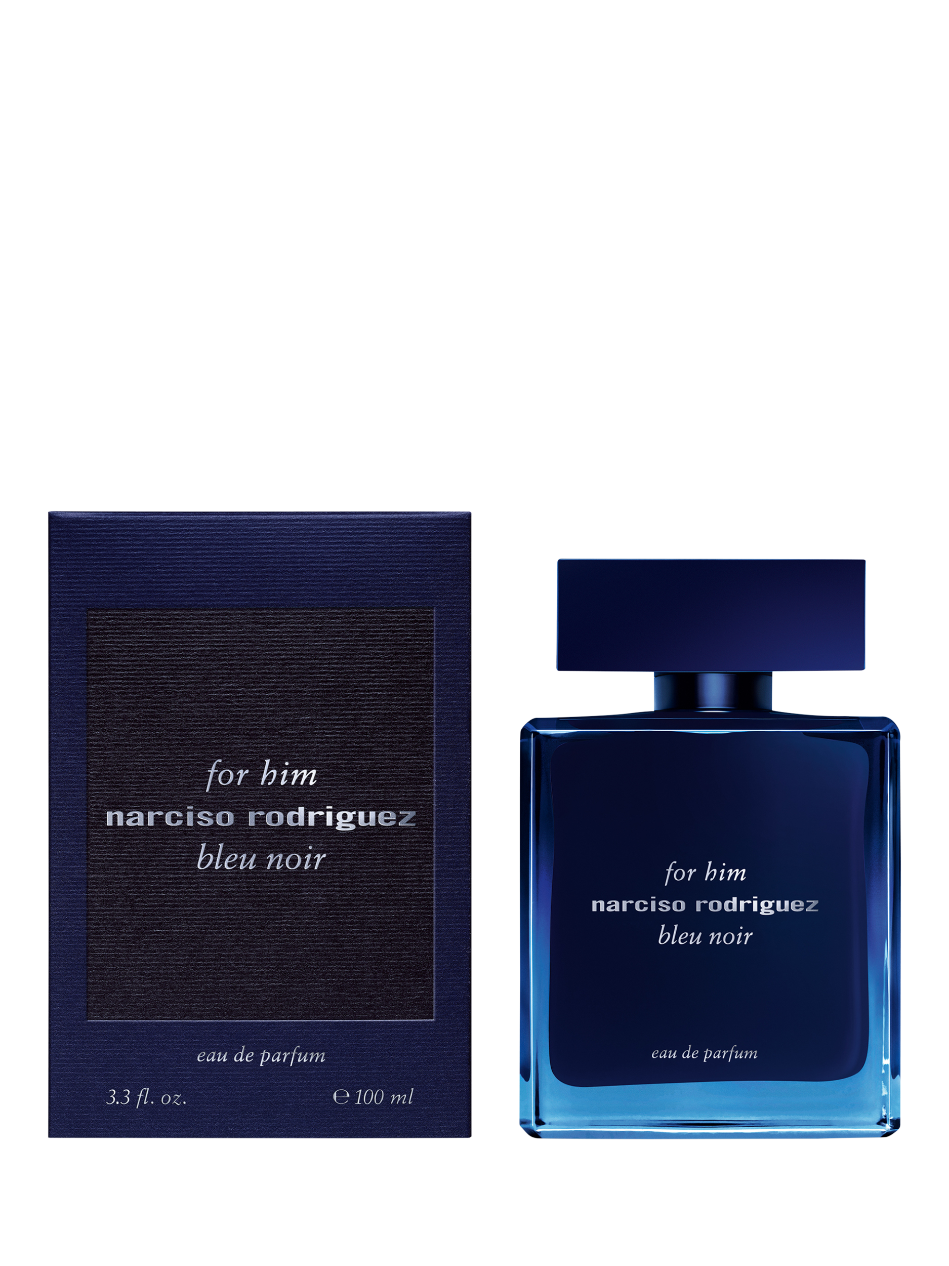Product image 2 of 5, which shows Narciso Rodriguez Bleu Noir For Him Eau de Parfum, 100ml