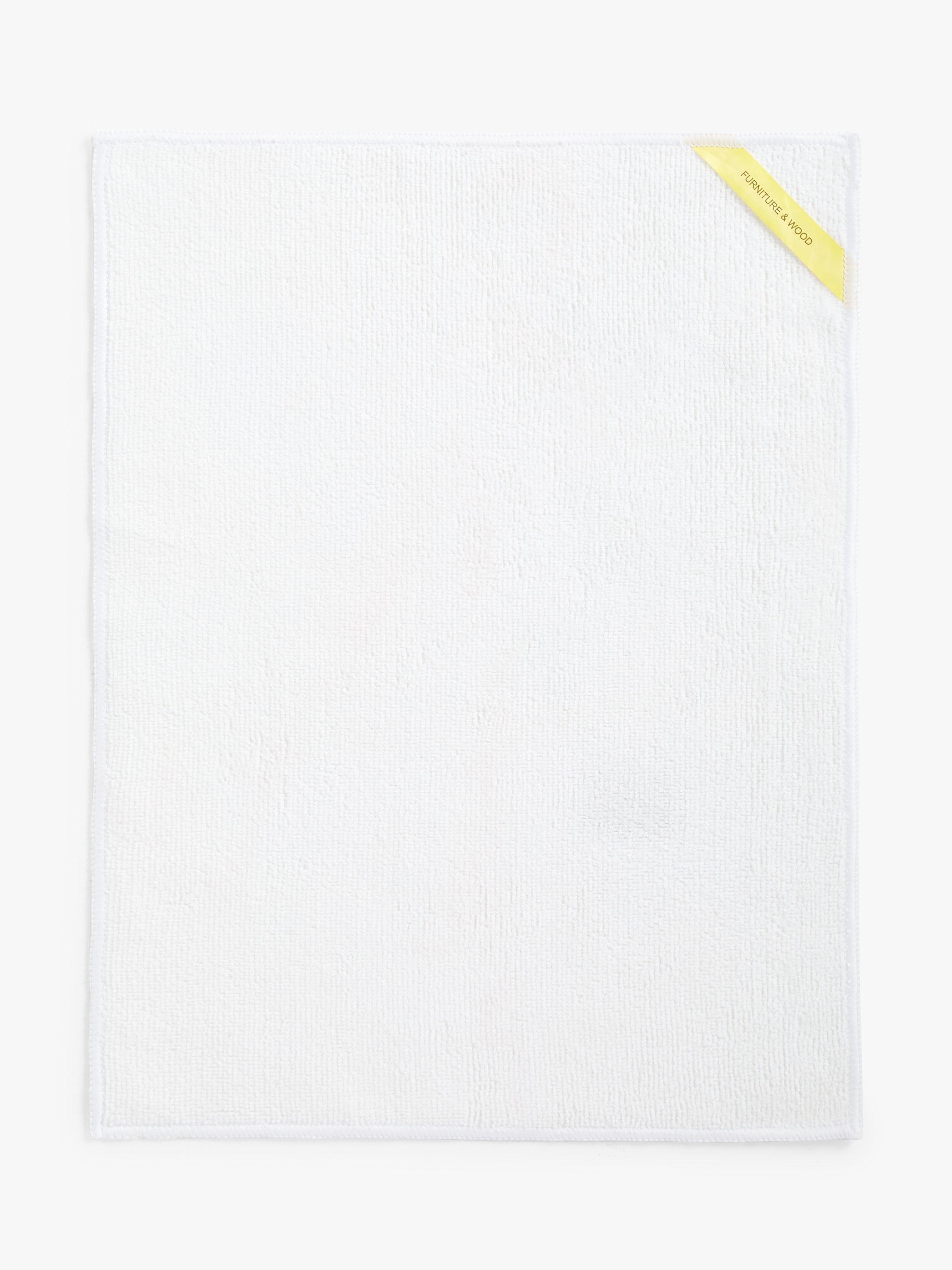 ANYDAY John Lewis & Partners Microfibre Cleaning Cloths, Pack of 4