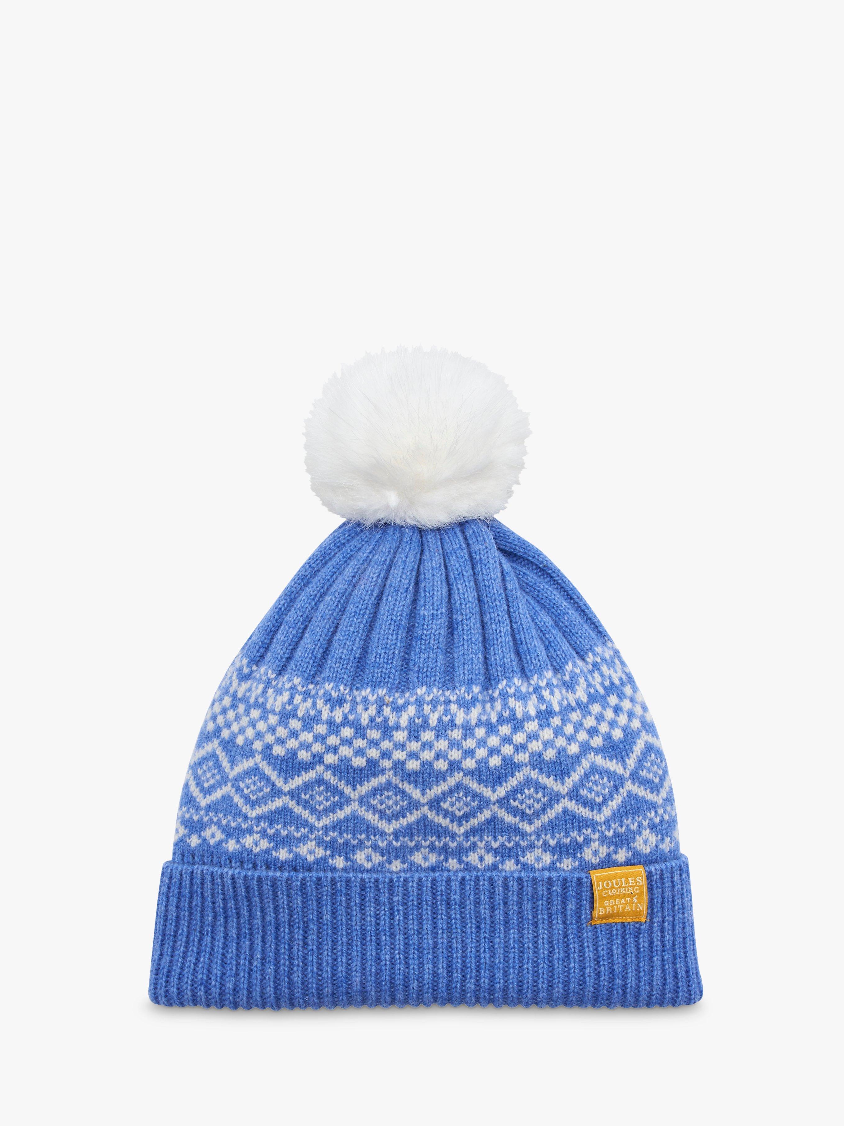 Joules Elsa Fair Isle Bobble Hat