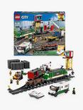 LEGO City Cargo Train Set, RC Battery-Powered Toy 60198