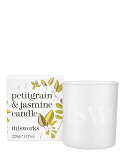 This Works Petitgrain & Jasmine Scented Candle, Limited Edition, 220g, 