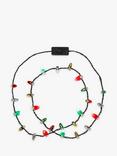 Talking Tables Christmas Light Up Necklace