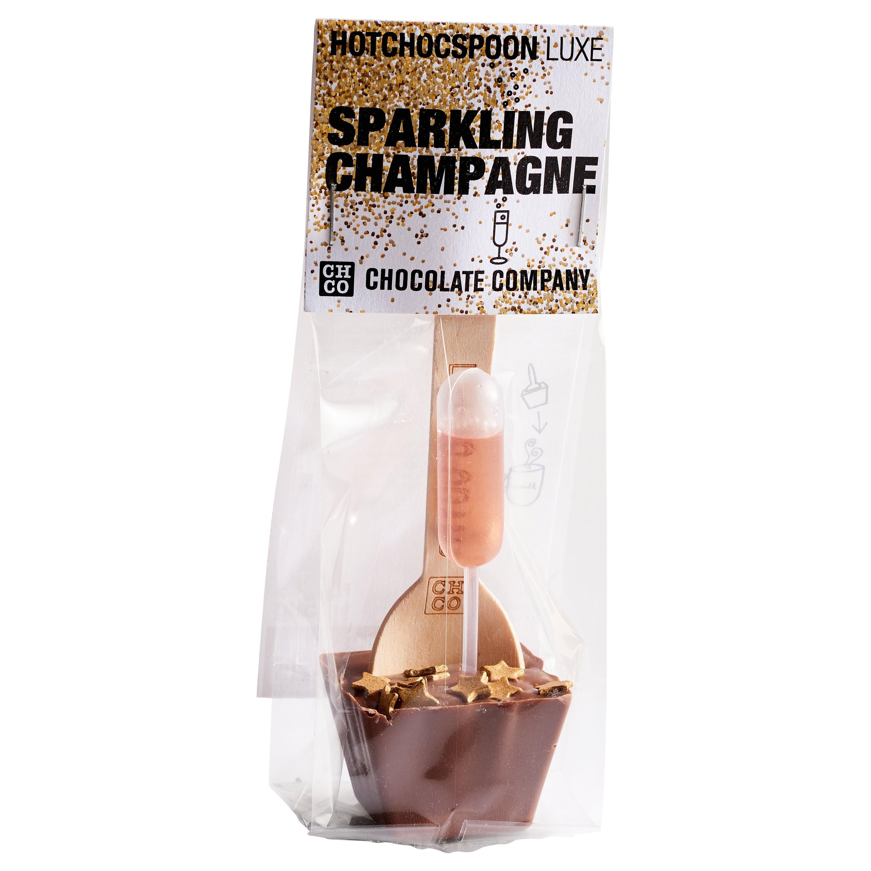 Chocolate Company Hot Choc Spoon Luxe, Champagne, 59.5g