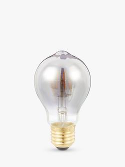 Calex 4W ES LED Dimmable Flexible Filament Classic Bulb, Smoke, Grey