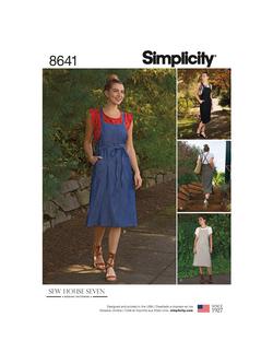 Simplicity Women's Dress Sewing Pattern, 8641, 