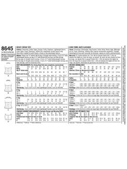 Simplicity 1950's Vintage Halters and Sun Tops, 8645 - view 2, 