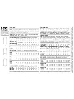 Simplicity Gertrude Made Women's Vintage Pencil Skirt Sewing Pattern, 8652 - view 2, 