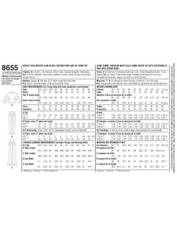 Simplicity Mimi G Style Women's Trousers and Blouse Sewing Pattern, 8655 - view 2, 