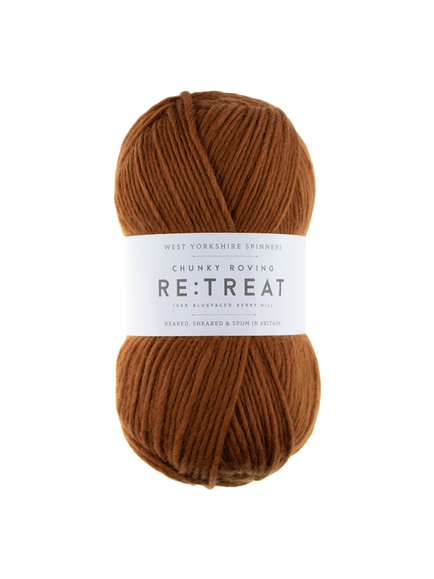 West Yorkshire Spinners Re:Treat Chunky Roving Yarn, 100g, Tranquil