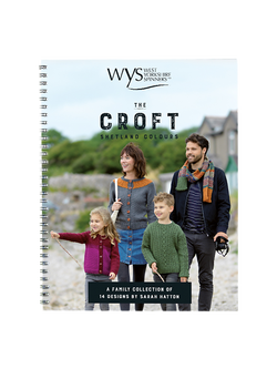 West Yorkshire Spinners The Croft Shetland Yarn Knitting Pattern Book, 