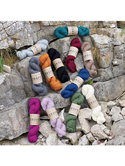 West Yorkshire Spinners The Croft Shetland Yarn Knitting Pattern Book - view 2, 