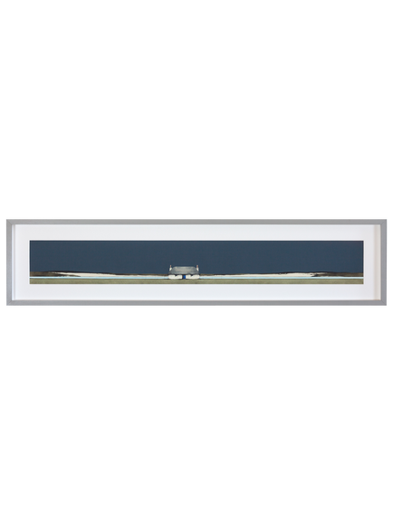 John Lewis Ron Lawson 'South Uist Blue Sky Framed Print & Mount, 24 x 108cm, Multi