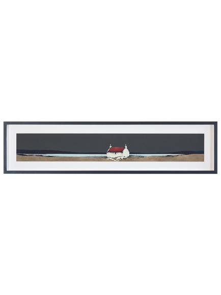 John Lewis Ron Lawson 'Bruairnis Barra' Framed Print & Mount, 26 x 108cm, Multi