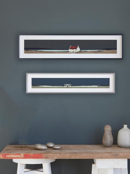 John Lewis Ron Lawson 'Bruairnis Barra' Framed Print & Mount, 26 x 108cm - view 2, Multi