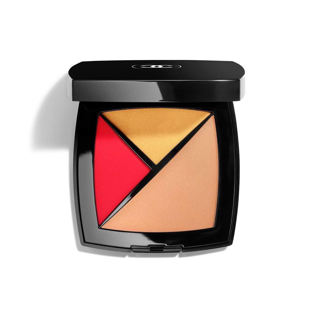 CHANEL Palette Essentielle Été  2-in-1 Palette: Highlighter – Lip And Cheek Colour, 190 Éclat Solaire