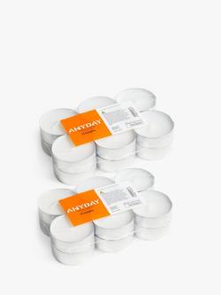 John Lewis ANYDAY Maxi Tealights, Pack of 12 x 2, 