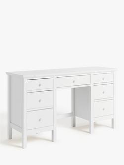 John Lewis Wilton Dressing Table, White