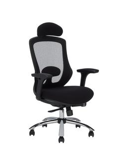 John Lewis Isaac Ergonomic Office Chair, Black, Black