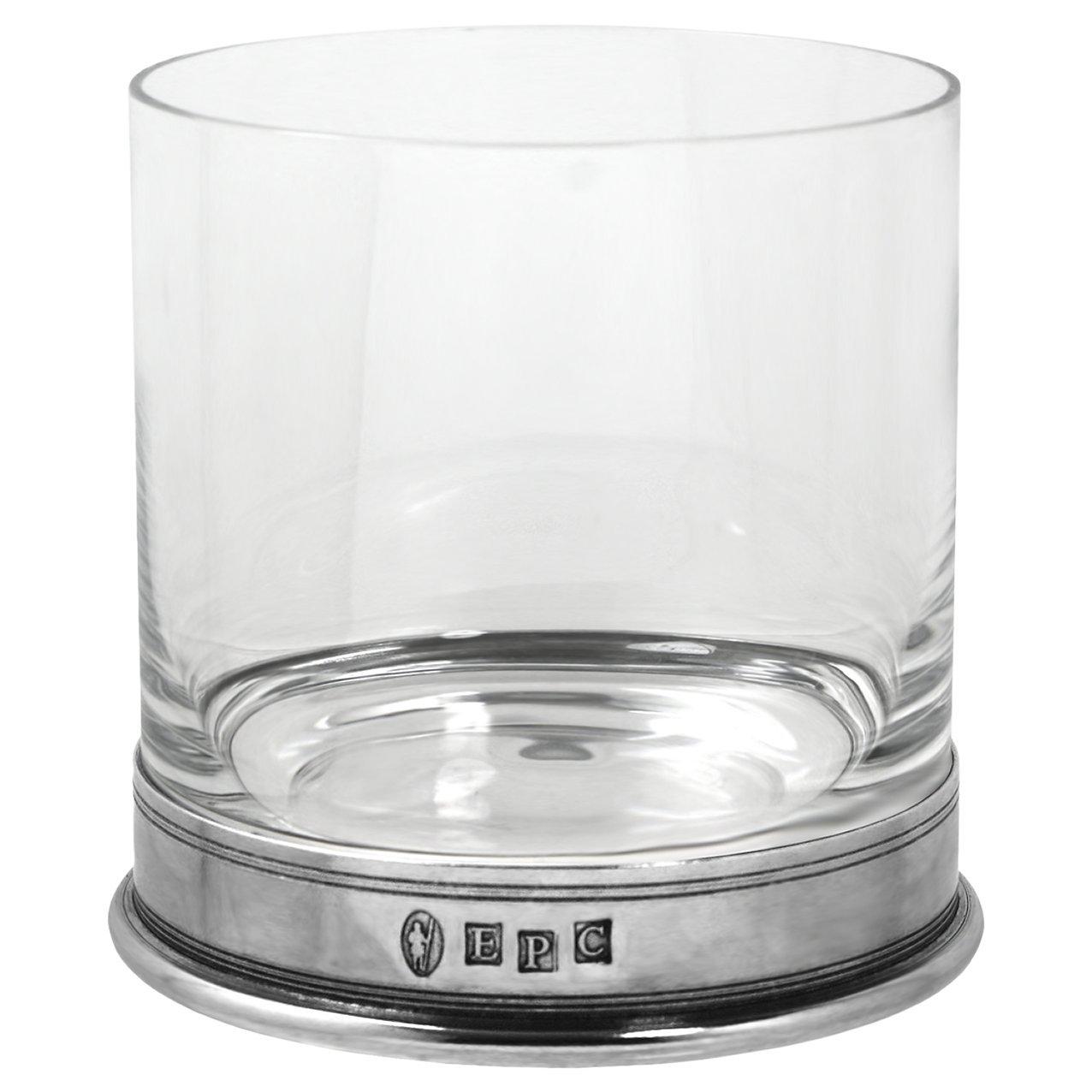 English Pewter Company Single Vogue Crystal Tumbler, 13.5oz
