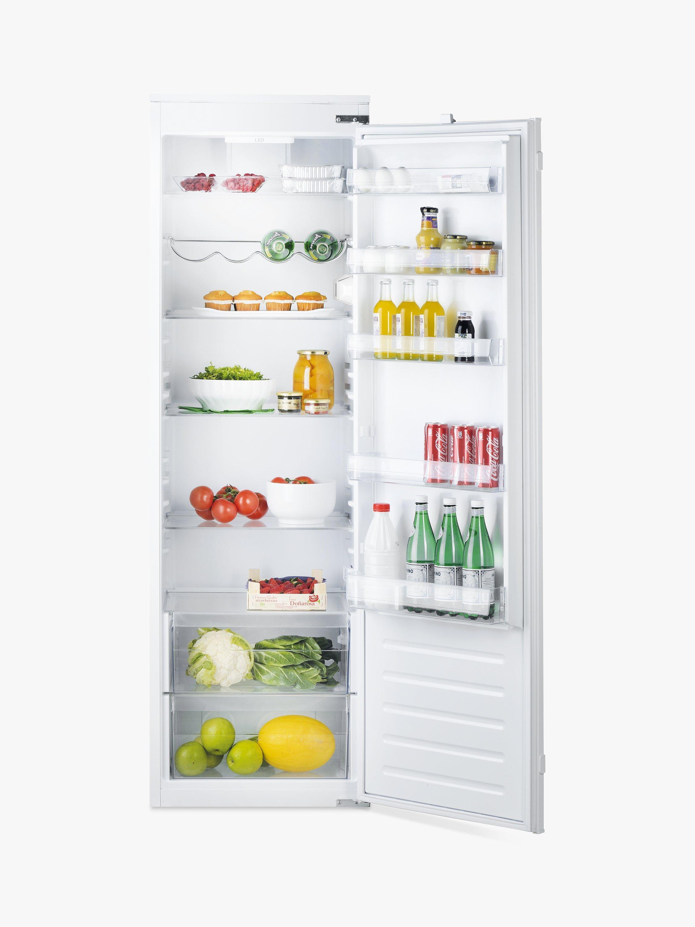 Hotpoint HS1801AAUK.1 Integrated Fridge, Sliding Door Hinge, A+ Energy Rating, 54cm, White
