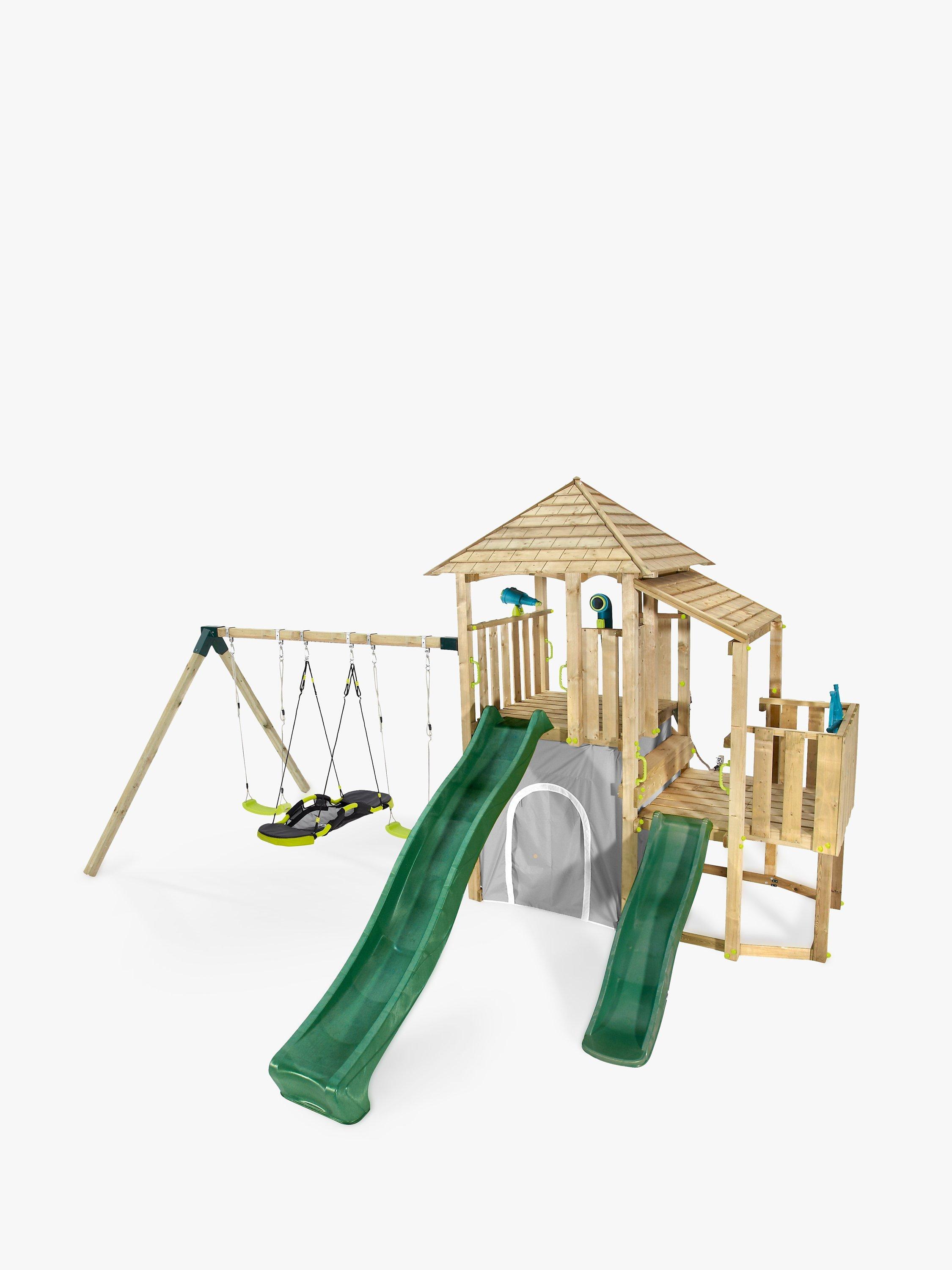 Plum Bison Wooden Climbing Frame & Play Centre