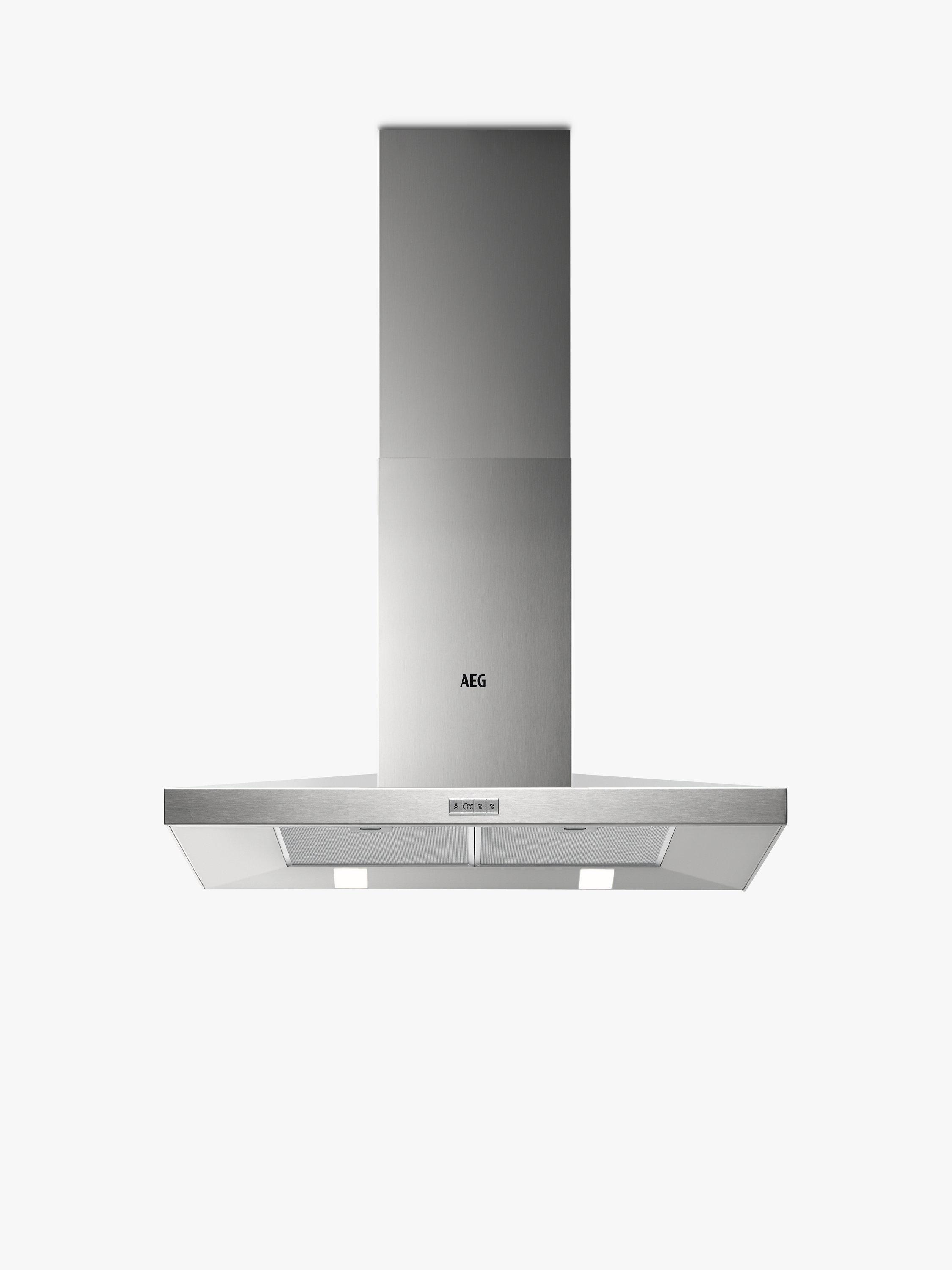 AEG DKB4950M Chimney Cooker Hood, Stainless Steel