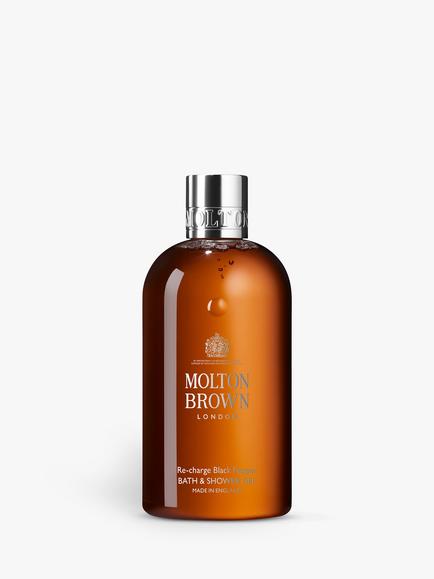 Molton Brown Re-charge Black Pepper Bath & Shower Gel, 300ml, 