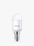 Philips 3.2W SES LED T25 Bulb, Frosted, Non Dimmable