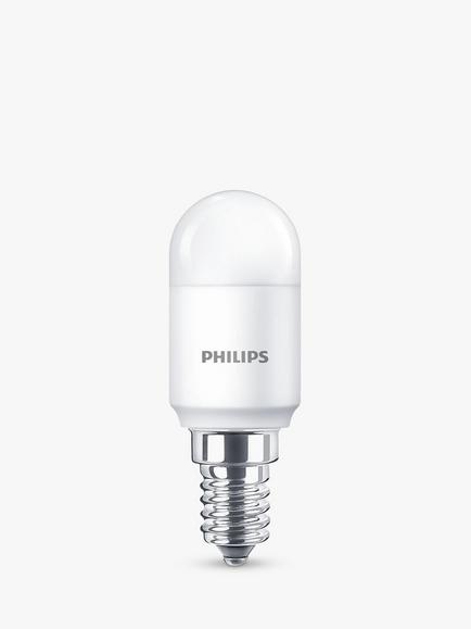 Philips 3.2W SES LED T25 Bulb, Frosted, Non Dimmable, White