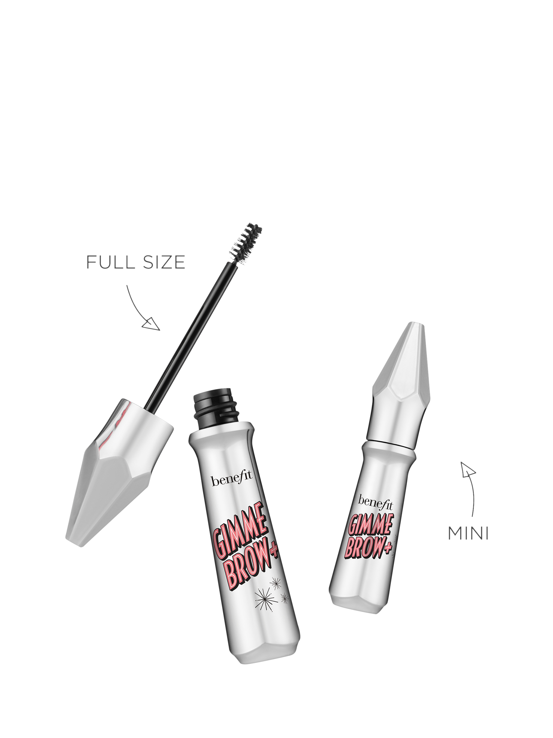 Product image 5 of 8, which shows Benefit Gimme Brow+ Volumising Brow Gel, 06 Deep