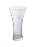 Dartington Crystal Dragonfly Vase, Medium, H21.5cm, Clear