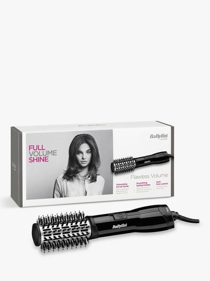 BaByliss Flawless Volume Hair Dryer Brush, Black - view 2, Black