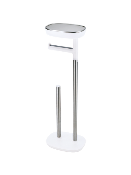 Joseph Joseph EasyStore Toilet Butler, Silver
